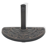 Base per Parasole a Semicerchio in Resina Bronzo 9 kg CFW2659883