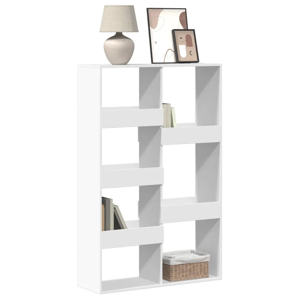 Libreria Bianca 100x33x155,5 cm in Legno Multistrato 3309393
