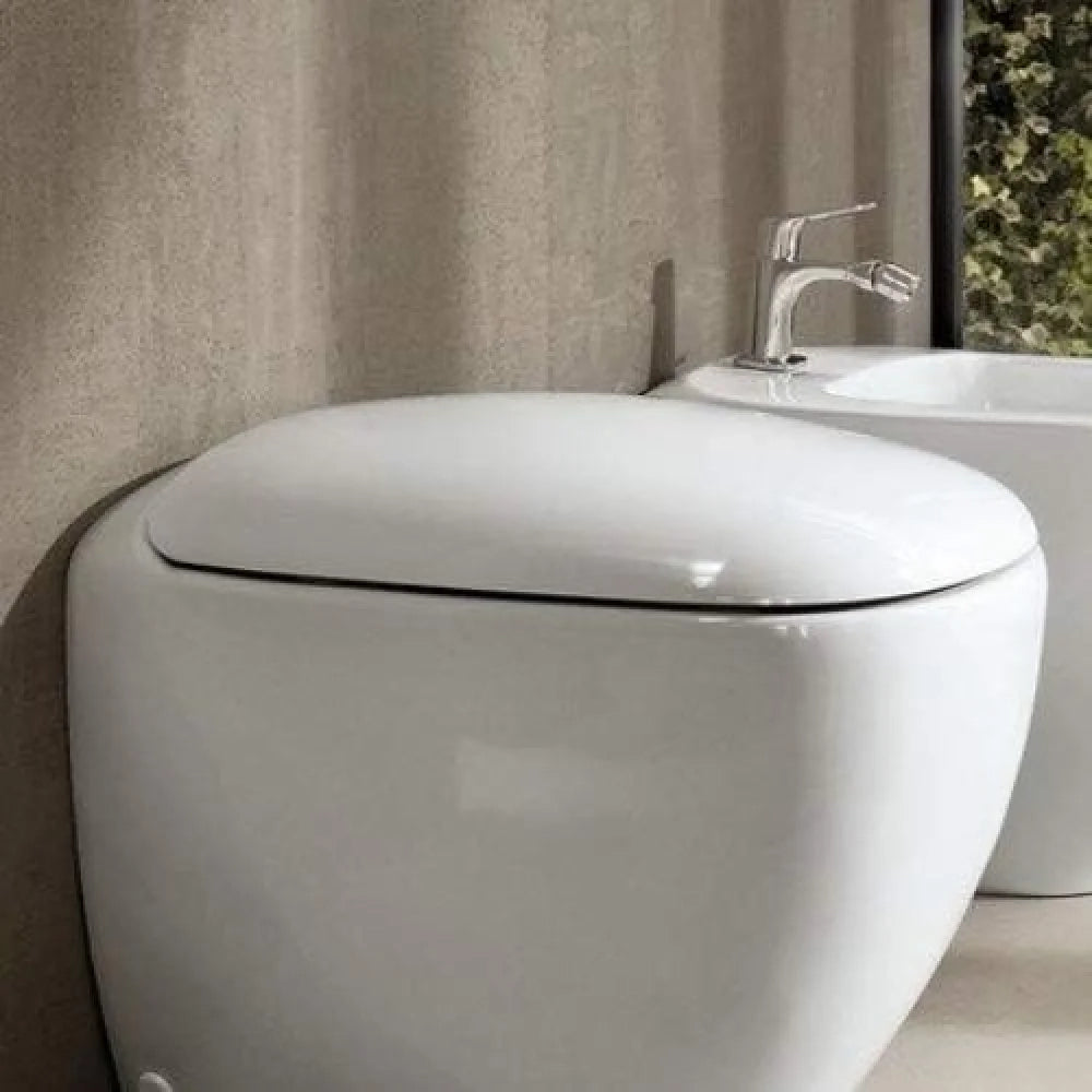 Keramag sedile wc citterio, con abbassamento automatico, 1 pez