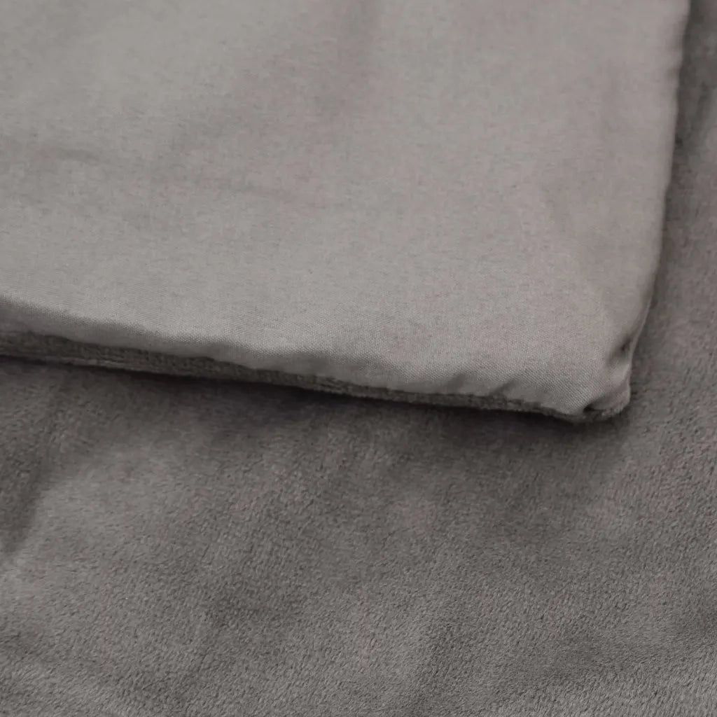 Coperta Ponderata con Copertura Grigia 122x183 cm 9 kg Tessuto 3154884
