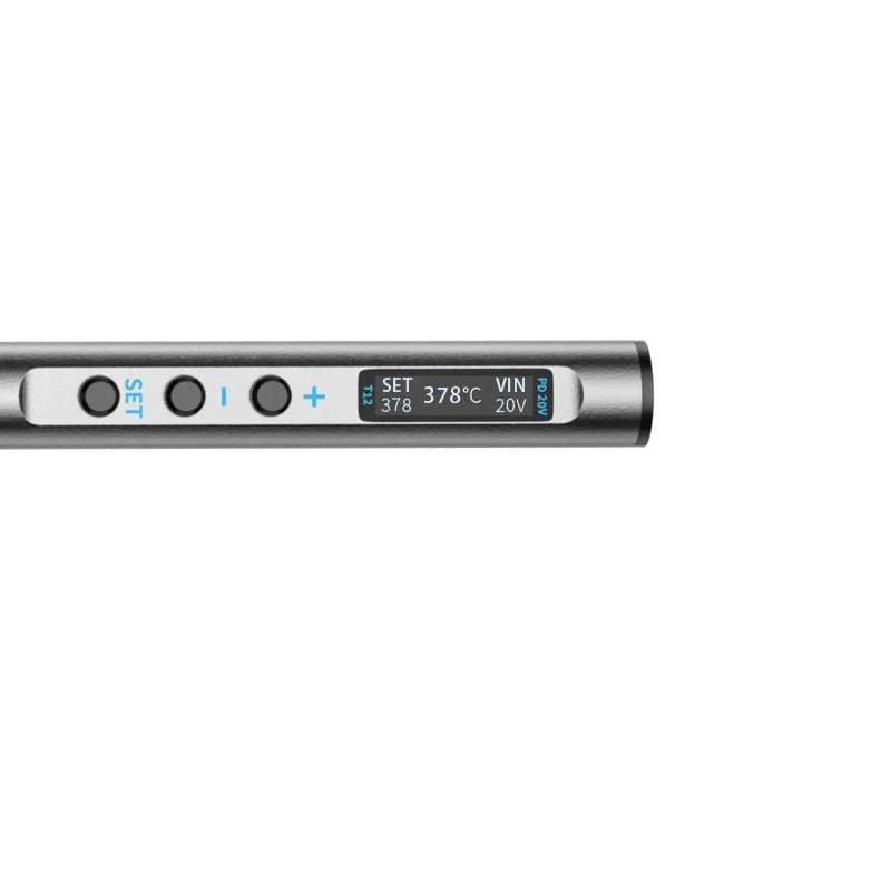 Saldatore di Precisione NanoPro NP65W – Display OLED, USB-C, 65W | Temperatura 180-450°C | Per Elettronica PCB