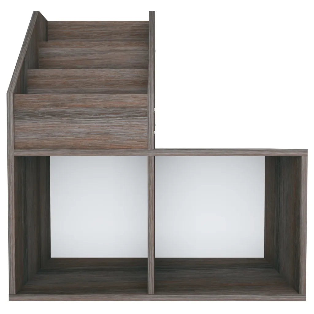 Portariviste Bambini Grigio e Sonoma 71x30x78,5 cm Truciolato cod mxl 66362