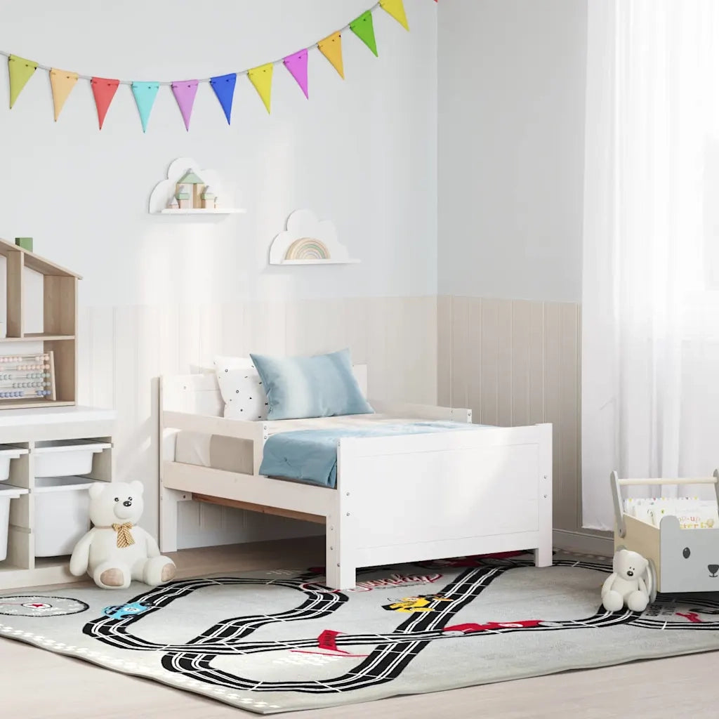 Struttura del letto Bianco 80 x 200 cm Legno multistrato 877210