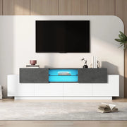 Media center gaming - Xylo - Bianco/grigio vetrine per 80"