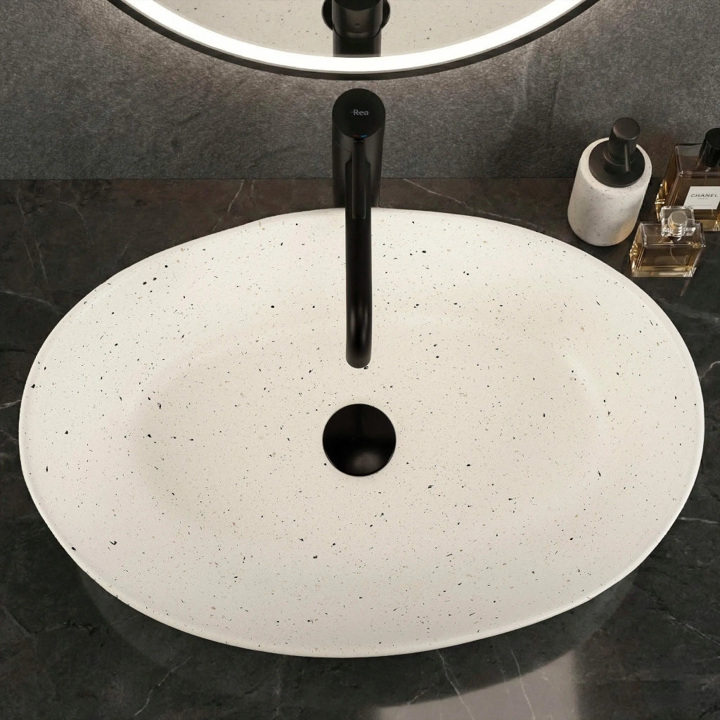 Lavabo Da Appoggio Rea Emilia Grid