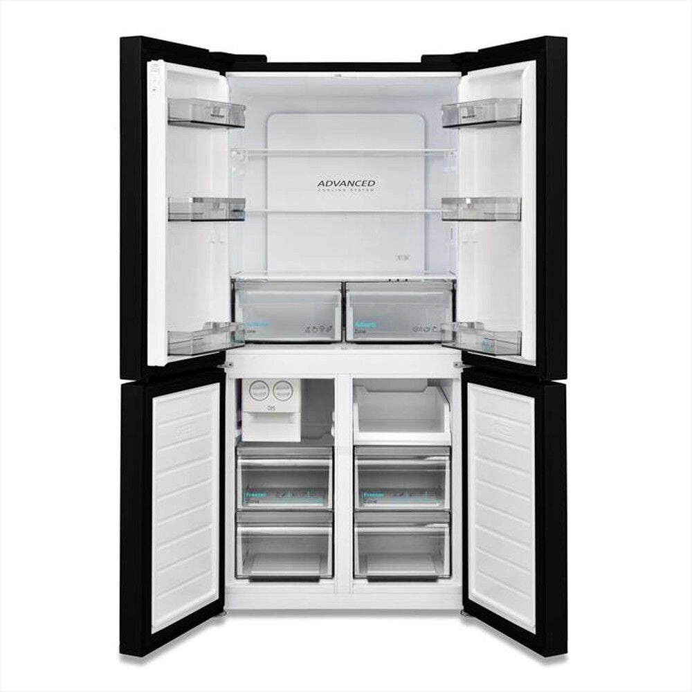 Frigorifero NO FROST side by side Sharp SJNFA15IMXBE 488lt colore Nero classe E