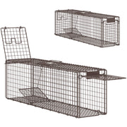Trappola per Animali Vivi ¨C zephmum ¨C Marrone 100x24x30 cm