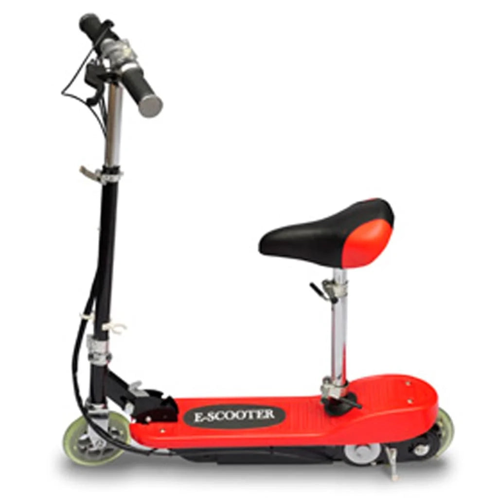 Monopattino elettrico con sedile 120 watt rosso 02_0004593