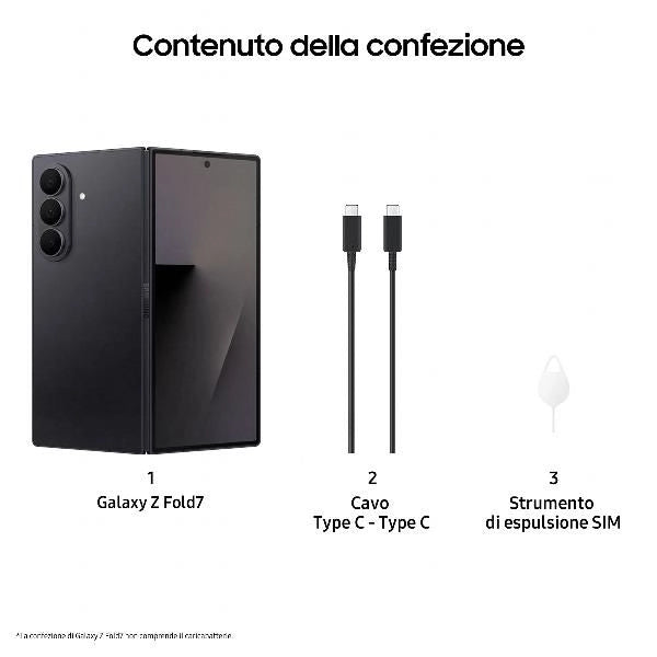 Galaxy z fold7 12+256gb black ee - SM-F966BZKBEEE