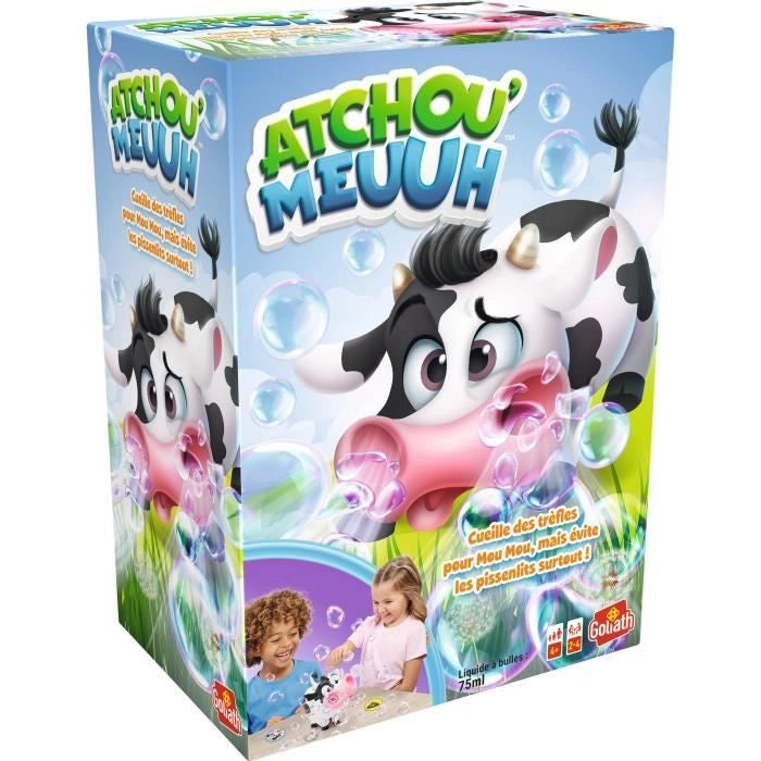 Giochi da tavolo - GOLIATH - Atchou'Meuuh - Raccogli i trifogli ed evita le allergie! bambini di 4 anni