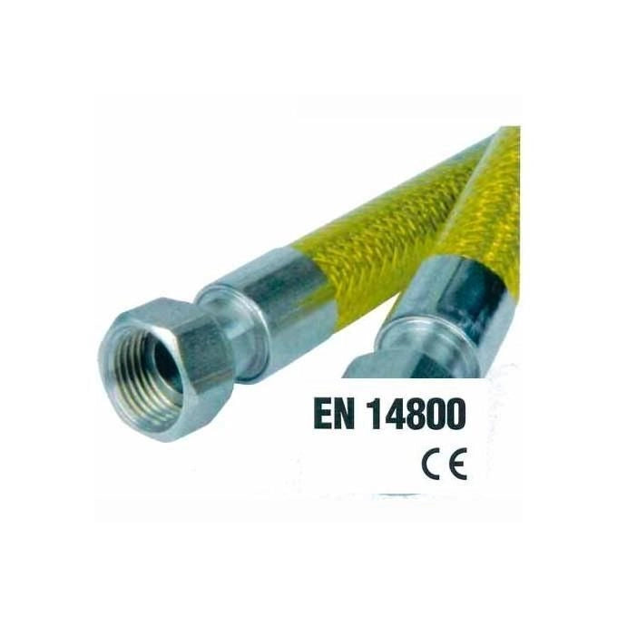 Idro Bric Tubo Flessibile Omologato per Gas Domestici 200cm MF 1-2