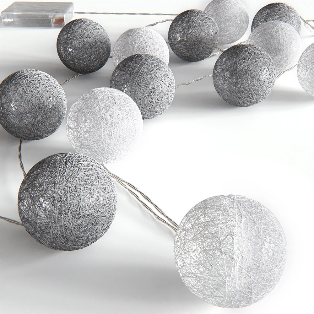 Vicco Catena luminosa Grigio 310 cm