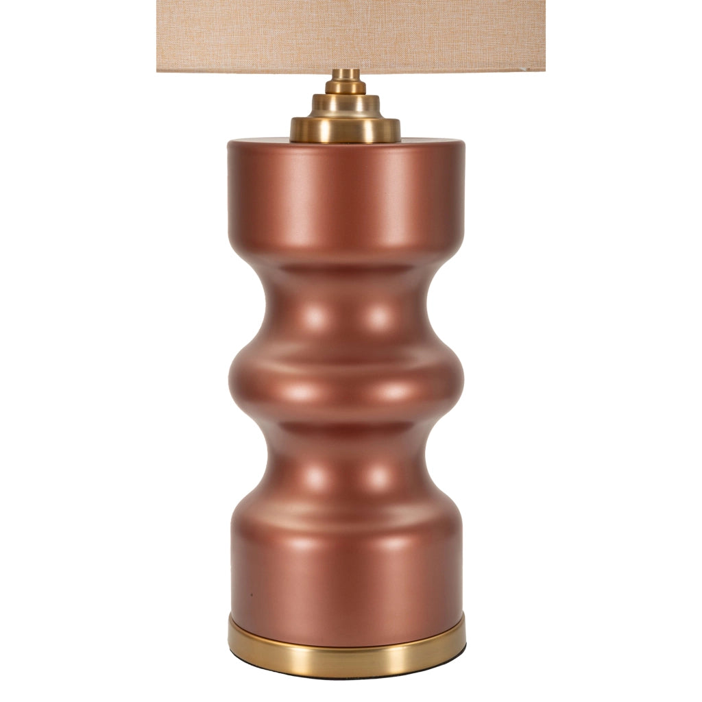Dabame, Lampada da Tavolo Necessaria 1 Lampadina, Rosa