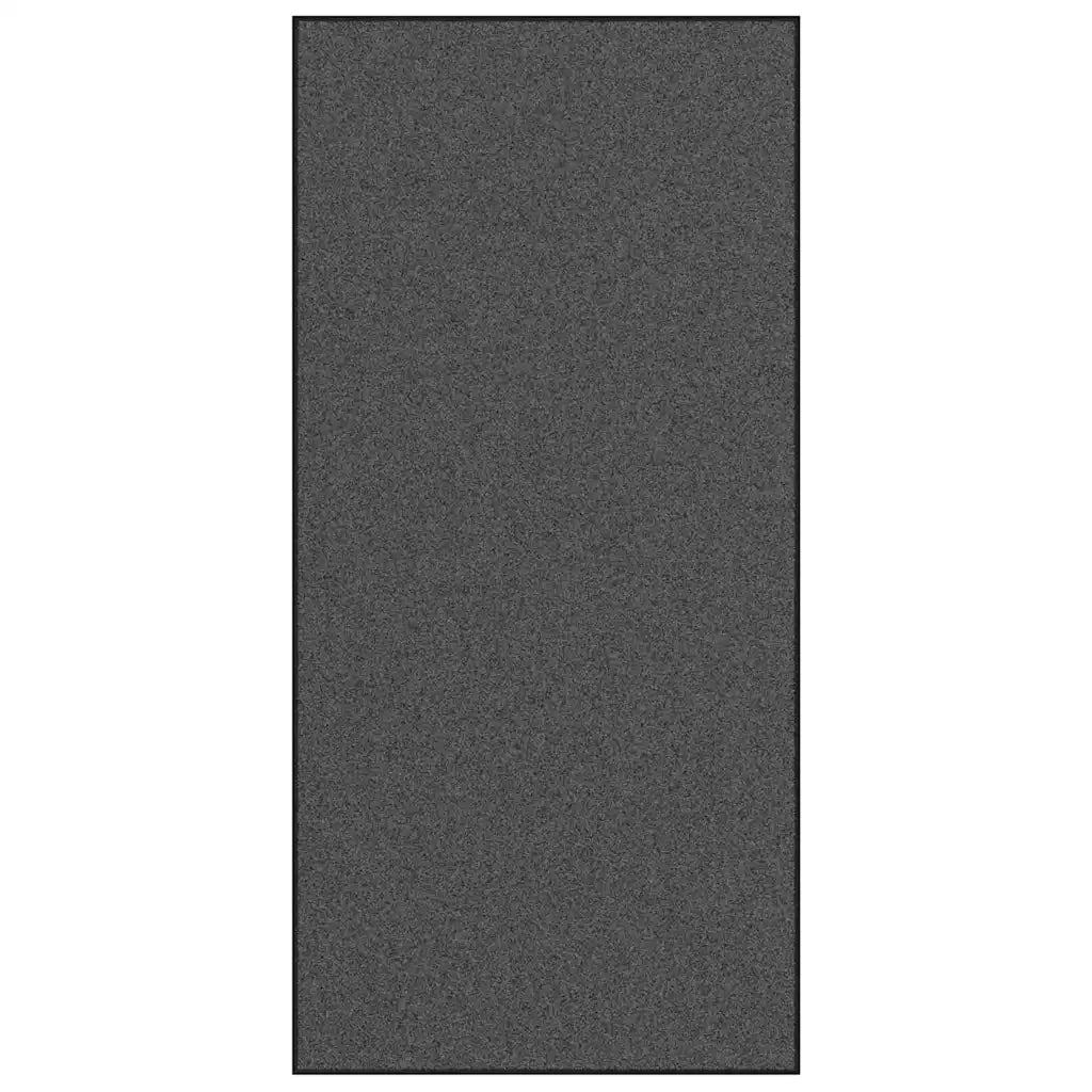 Tappetino Altro Antracite e Nero 120 x 250 cm Poliammide e PVC 4100721