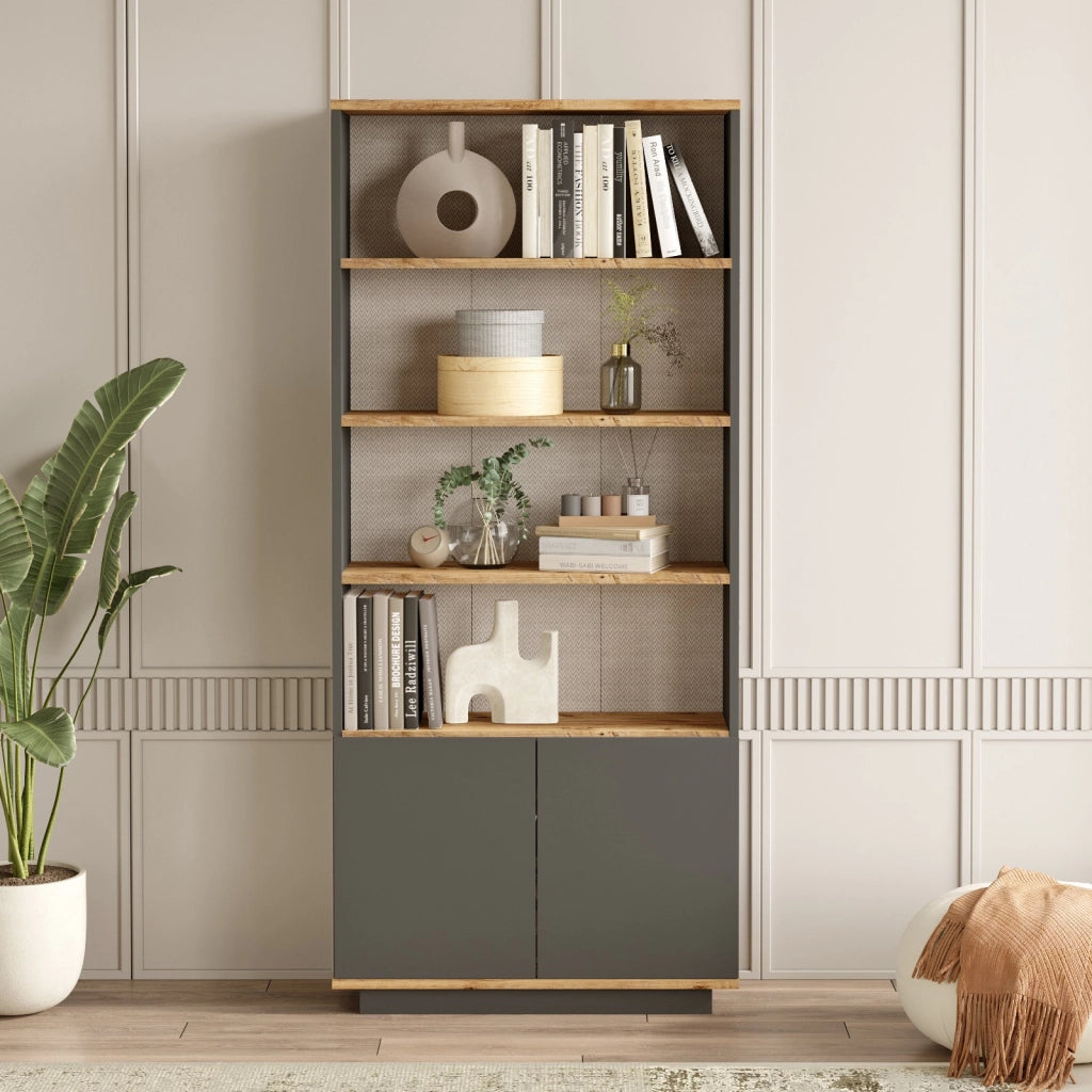 Libreria in legno "Forlan" 75 x 26,8 x 168,3 cm - Pino Atlantico
