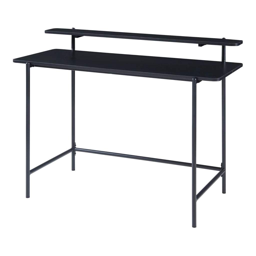 Scrivania/Tavolo da lavoro 120 x 55 x 88 cm Nero 03_0009066
