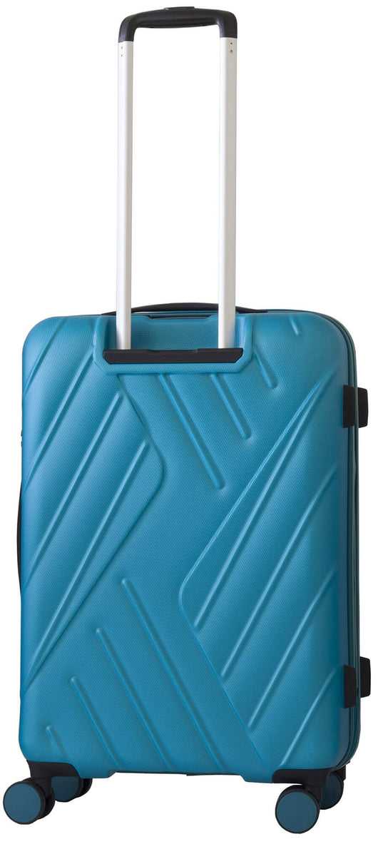 Trolley Valigia Media Rigida in ABS 4 Ruote TSA Ravizzoni Mojito Verde Smeraldo