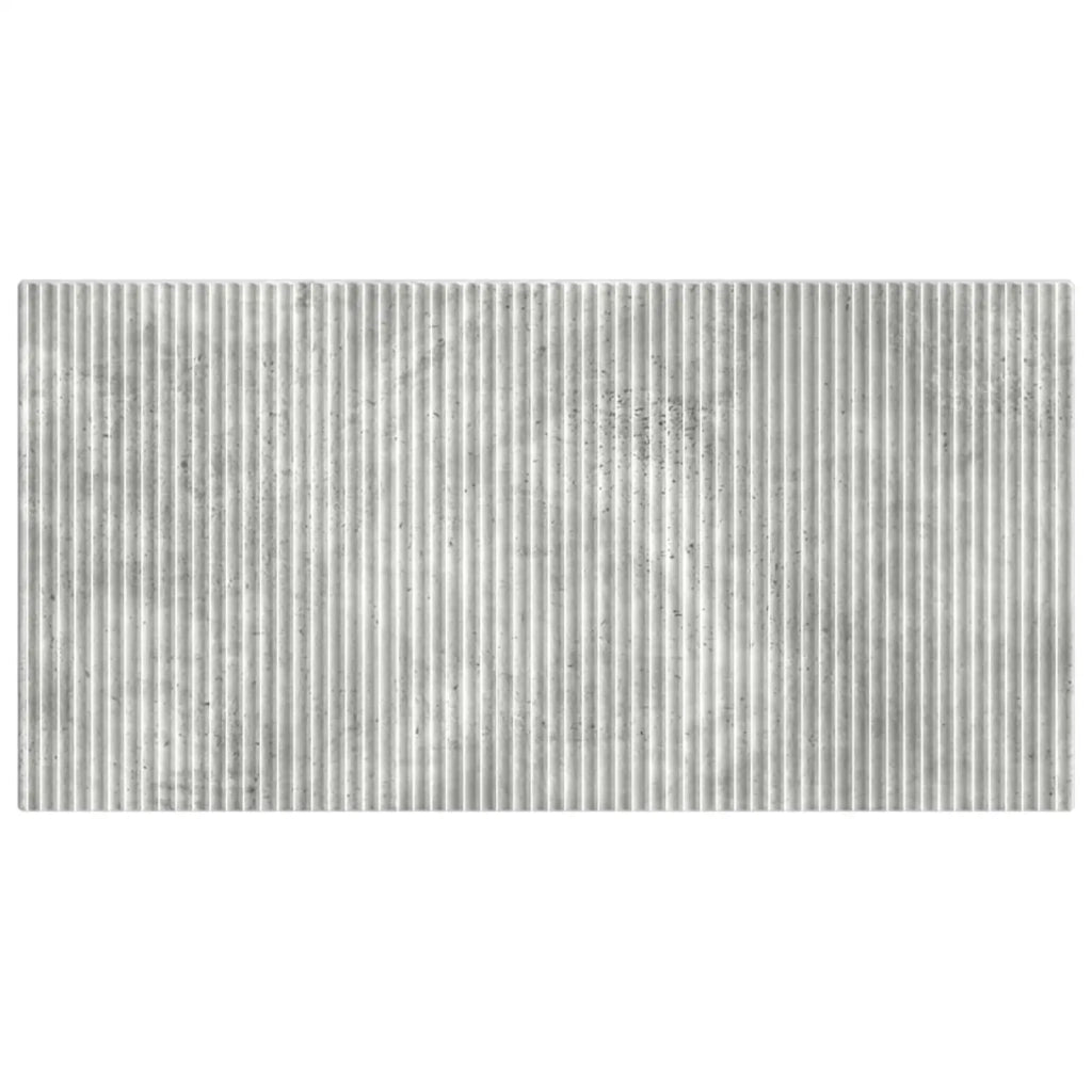 Testiera da Muro ARNHEM Grigio Cemento Legno ingegnerizzato 896758