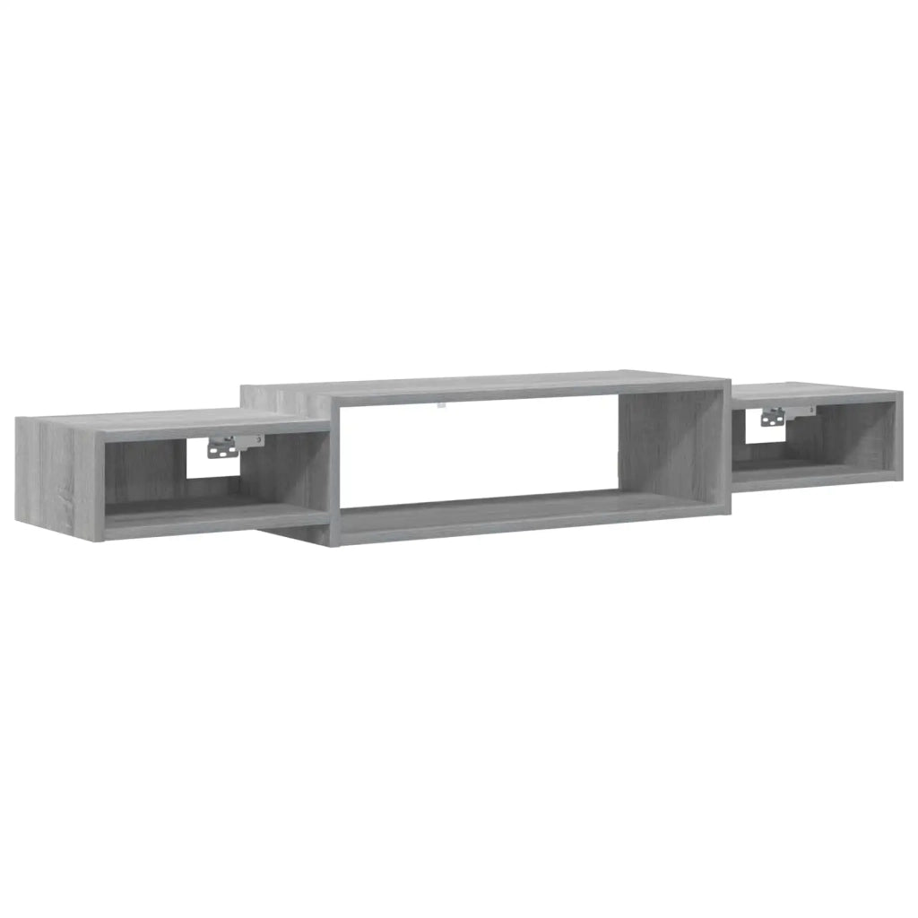 Mobile TV da Parete A parete Sonoma grigio 140 x 28 x 21 cm 8006002
