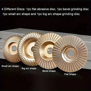 Adatto per smerigliatrice a nastro lavorazione del legno smerigliatura modellazione disco a forma di cerchio smeriglio circolare lama per smerigliatrice disco di levigatura smerigliatrice (oro)