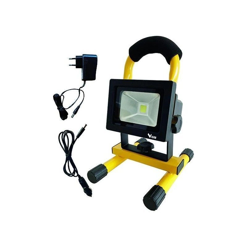 Vigor Faro a Led Worky-20 Ricaricabile 20W 2000lm