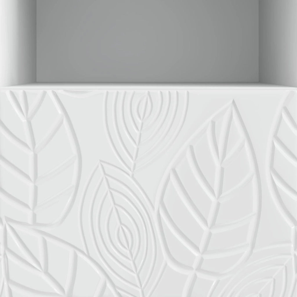 Mobile TV 102 x 34,5 x 50 cm Bianco Lucido Legno ingegnerizzato