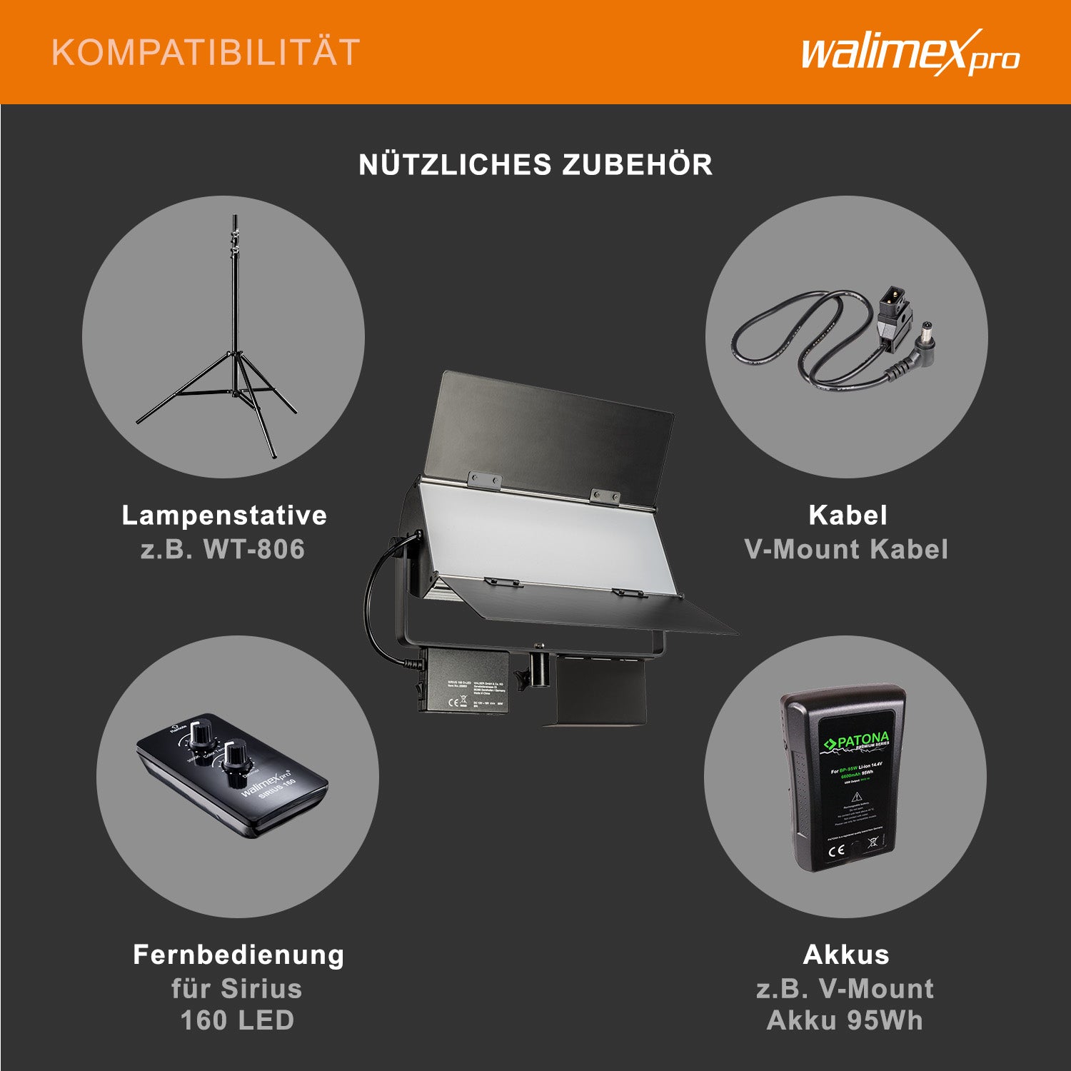 LED Sirius 160 Bi Colour 65W