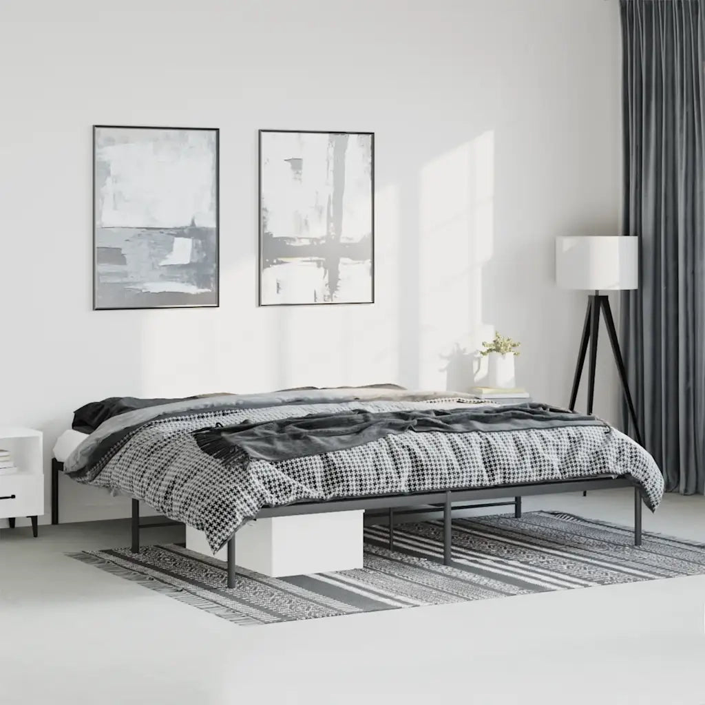 Giroletto in Metallo Nero 193x203 cm 350852
