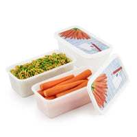 Set contenitori per congelare con iml 3 pz. x 1,2 lt. domino iml