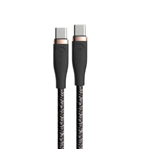 CAVO INTRECCIATO DA C A C 60W 1.5MT BK