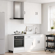Unità Cucina LUCCA 5 pz Bianco 3438265