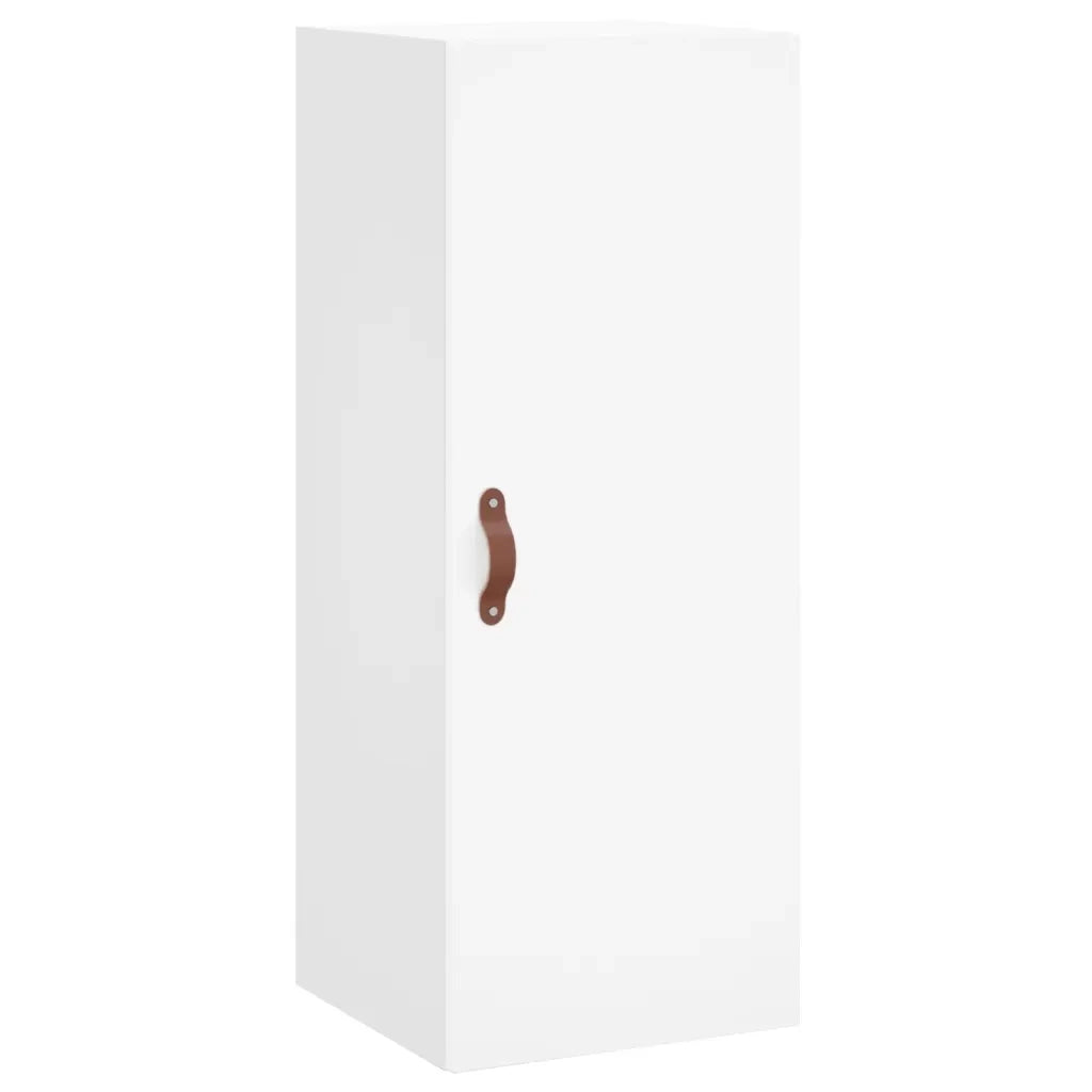 Credenza Bianca 34,5x34x180 cm in Legno Multistrato 3198825