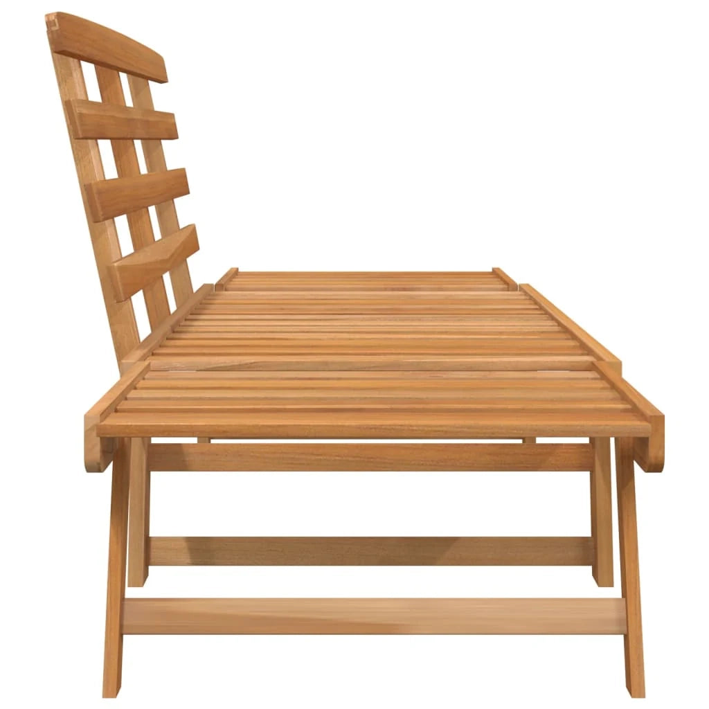 Panca da giardino 2 in 1 mobili da esterno per patio terrazza 190 cm legno massello di acacia 02_0011295
