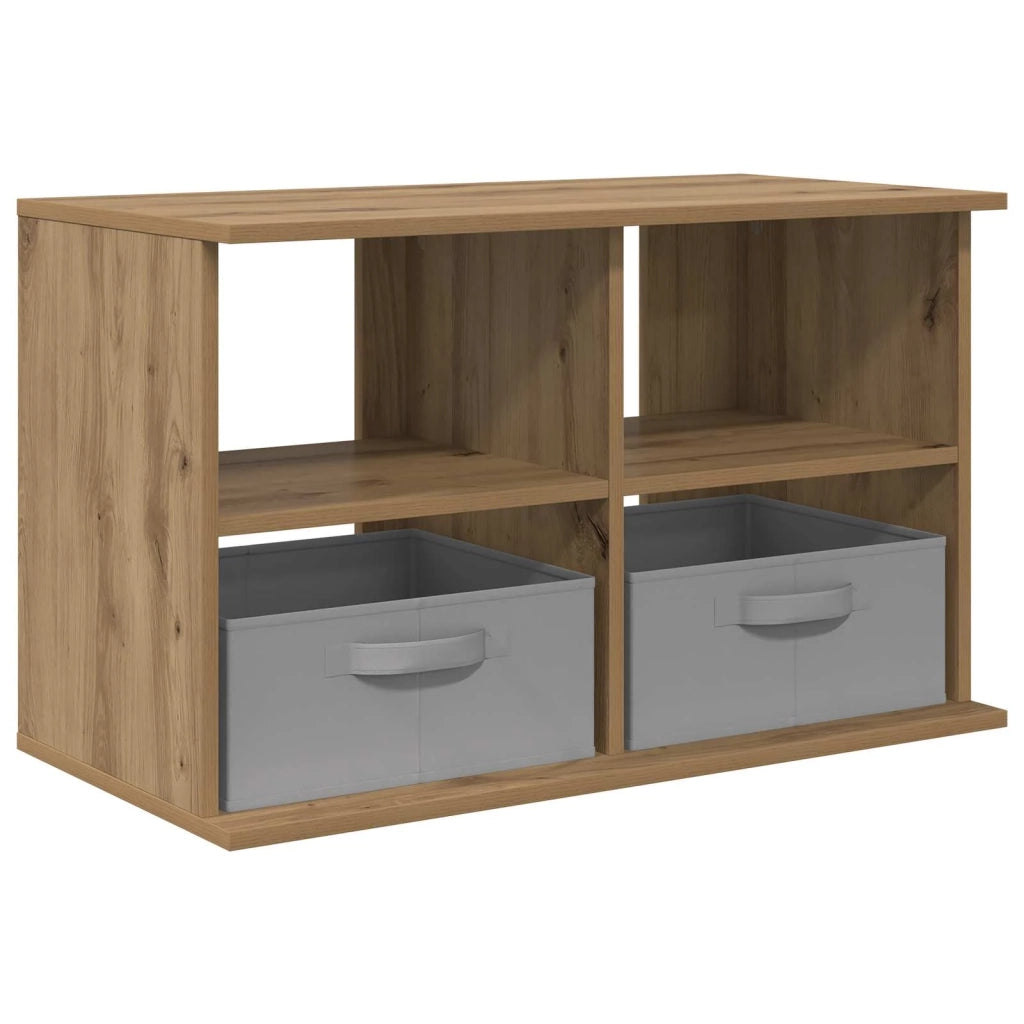 Supporto TV con cassetto Rovere artigianale 79 x 40 x 48 cm 8000467