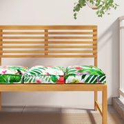 Cuscini per pallet per seduta 2 pz Tropical Jungle 40x40x8 cm Tessuto Oxford