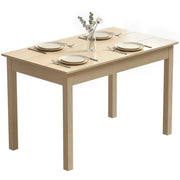 Tavolo da pranzo bicolore allungabile 4-6 persone ¨C Xylo ¨C legno 119x70x75 cm design moderno
