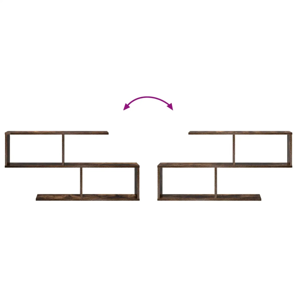 Scaffale da parete Rovere Fumo 100 x 12 x 50,5 cm 8012272