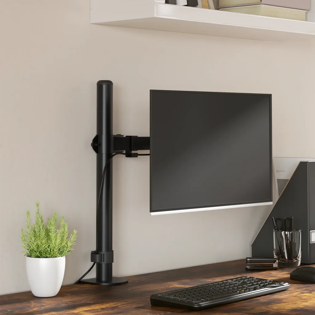 Supporto per Monitor in Acciaio Nero VESA 75/100 mm CFW1080256