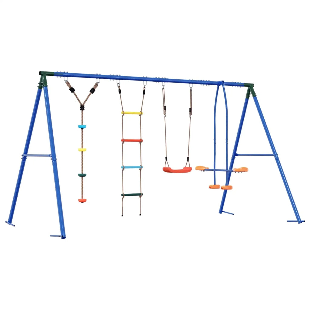 Set di Altalene per Esterni Multicolore Acciaio e PE 3429841