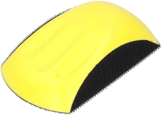 Blocco per manubri Ergonomico - Schiarimento a mano - Nastro di adesione - Carta abrasiva 127mm/152mm - Leggero - Lavorazione superficiale - Piastra di schiarimento