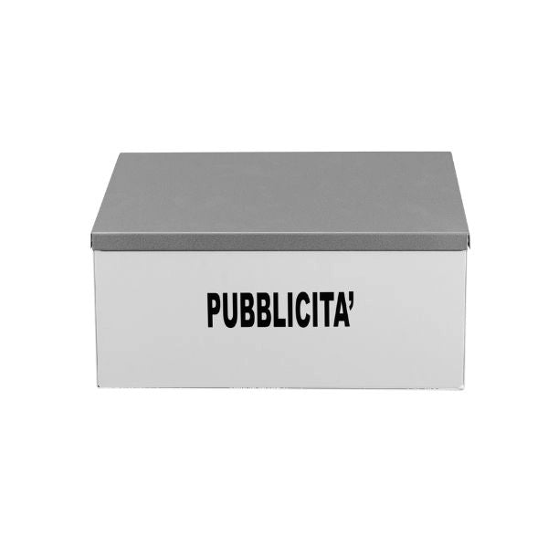 Porta Pubblicità da Esterno Eternity. Con Coperchio Antipioggia e Antivento. Made in Italy. Resistente ed Elegante. Ideale per Case, Condomini e Uffici