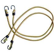 Vigor-Blinky Corde Elastiche Set 2 Pezzi Ganci Acciaio 8x1200mm
