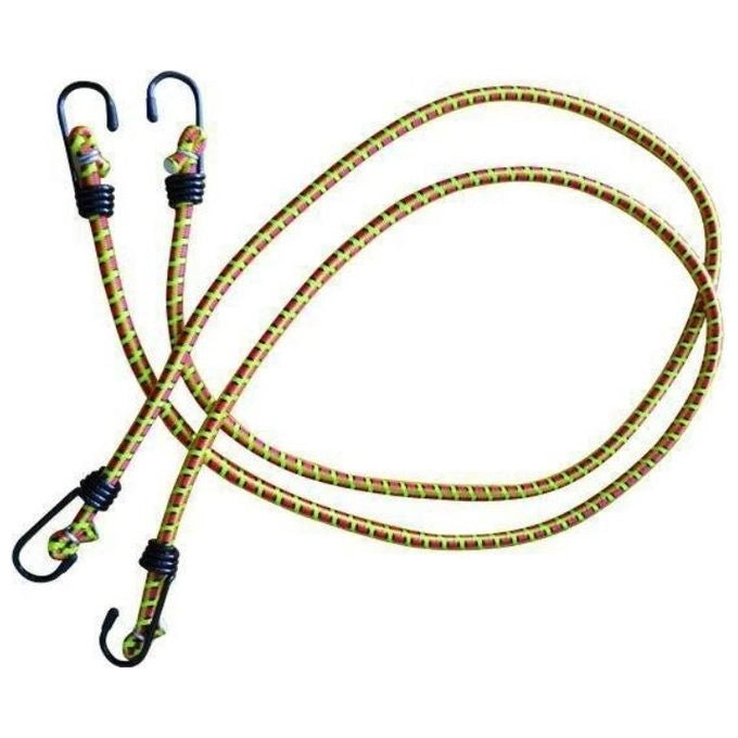 Vigor-Blinky Corde Elastiche Set 2 Pezzi Ganci Acciaio 8x1200mm