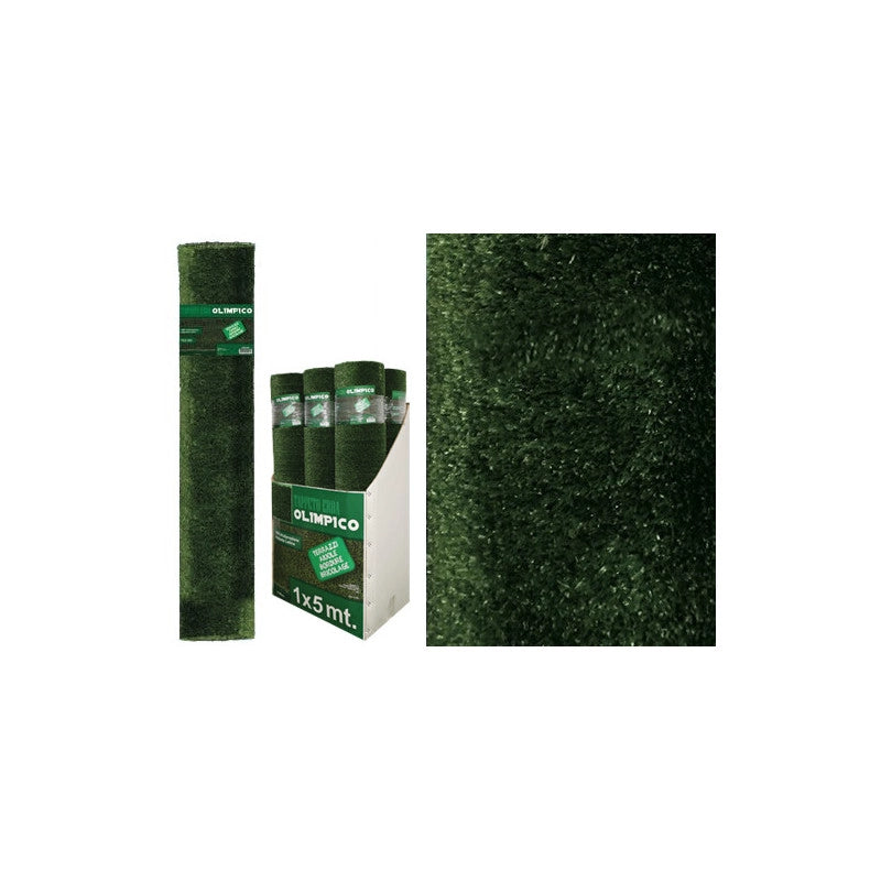 Tappeto erba sintetica Olimpico 2x5 m – Aspetto naturale – Perfetto per giardini