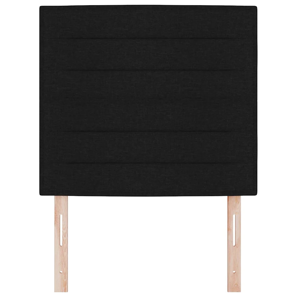 Testiera Nero 80 cm Tessuto 3337665