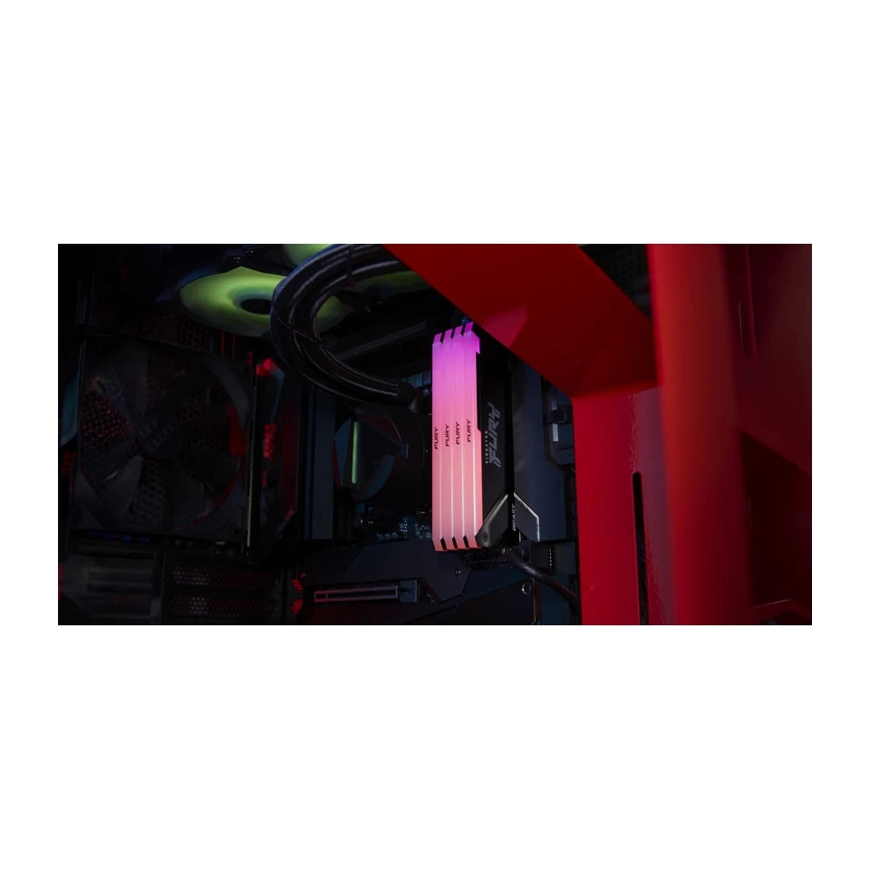 Kingston Technology FURY Beast 32GB 3200MT/s DDR4 CL16 DIMM (Kit di 2) 1Gx8 RGB