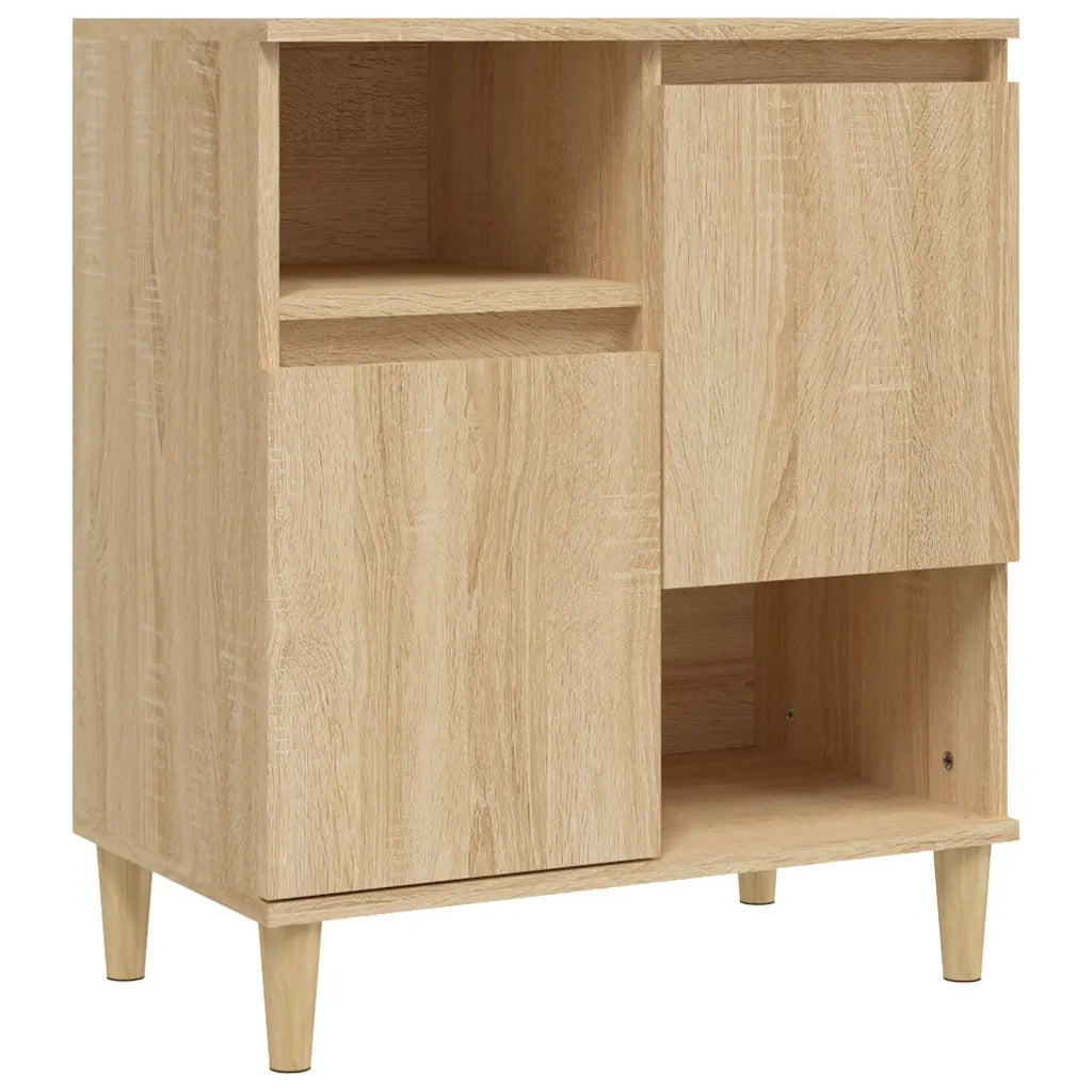 Credenze 3pz Rovere Sonoma 60x35x70 cm in Legno Multistrato 3185738