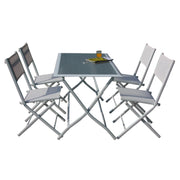 Set Tavolo più 4 Sedie Pieghevoli ASTRO HFS-268