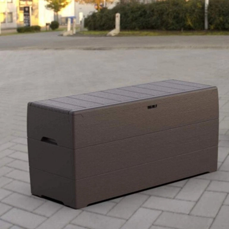 Baule in PVC Duramax 116,5 x 45 x 56 cm, colore Marrone, 270 litri