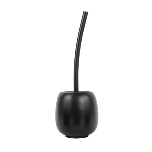 PORTA SCOPINO AFRA- Bianco Opaco D. 13,7 x h. 39- METAF- pezzi 1